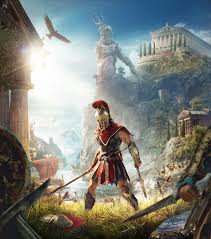 If you wanna have it as yours, click download images then get wallpaper and you will go to page download, so you just right click above the photo then save. Assassins Creed Odyssey Logo Wallpaper