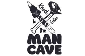 Download Knock To Enter The Man Cave Svg Cut Files Download Lsu Svg Design PSD Mockup Templates