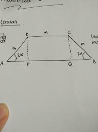 Kalian sudah tau, trapesium ialah sebuah bangun datar dua dimensi yang juga di bentuk oleh 4. Gambar Di Bawah Adalah Sebuah Trapesium Abcd Dengan Ad Cd Bc M Cm Dan Sudut Dab Sudut Cba Brainly Co Id