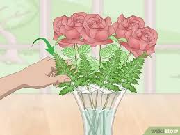Long stem flowers for tall vases. How To Arrange Long Stem Roses 11 Steps With Pictures Wikihow