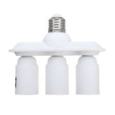 3 In 1 E27 E26 To E27 Led Light Bulb Socket Splitter Adapter Lamp Holder Alexnld Com