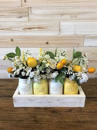 Farmhouse Lemon Decor Lemon Decor Summer Home Decor Lemon Kitchen Decor