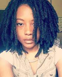 Shoulder Length Thick Locs Natural Hair Styles Dread Hairstyles Hair Styles