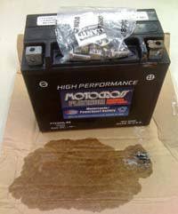 Be careful when handling batteries that are leaking because the acid can. Batterystuff Articles What Should I Do If I Recieve A Bad Battery