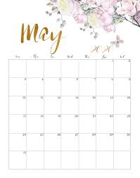 Floral May 2020 Calendar Cute In 2020 Calendar Printables Calendar Wallpaper Print Calendar