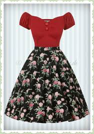 Vind fantastische aanbiedingen voor rock & roll petticoat. Hell Bunny 50er Jahre Vintage Petticoat Rosen Rock Lily Rose Schwarz