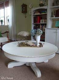 (+ frame finish) free shipping. Pinkpostcard Nailhead Coffee Table Makeover Coffee Table Coffee Table Makeover Table Makeover