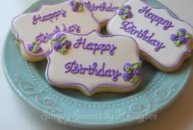 Writing On A Cookie Using A Kopykake Simplysweetsbyhoneybee Com Fancy Cookies Pretty Cookies Cookie Tutorials