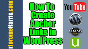 In the event that you commence typing the heading if you need any help with the plugins or searching for any specific plugin which is not mentioned in the site or even wants any custom plugin then please. How To Create Anchor Links In Wordpress Youtube