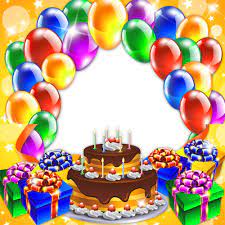 Your birthday frame stock images are ready. Create Birthday Frame With Custom Photo And Your Name Birthday Card With Name Happy Birthday Frame Birthday Frames