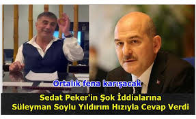 Sedat peker'in videosunun ardından i̇çişleri bakanı süleyman soylu, sosyal medya üzerinden bir açıklama yaptı. Mi2aiilthzotzm