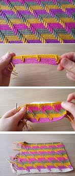 Bello punto calado con flores! Como Hacer 4 Puntos Tejidos A Crochet Paso A Paso