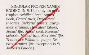 Sara and mabel's home is constructed of redwood. Mary Norris S Thoughts On Pesky Possessives The New Yorker