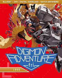 Digimon Adventure Tri Loss Blu Ray Slipcover Shout Factory Digimon Adventure Tri Digimon Digimon Adventure