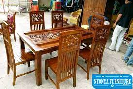 Meja makan arendal + 4 kursi osaka = rp. Kursi Makan Balero Meja Pasir Varian Terpopuler