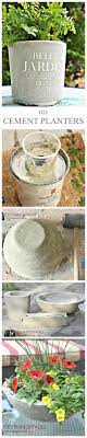 Diy Cement Planter Diy Concrete Planters Diy Cement Planters Garden Crafts Diy