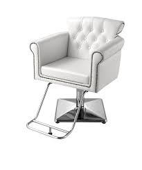 Cornwall White Salon Chair Salon Styling Chairs Salon Furniture Salon Chairs
