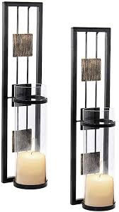 A wide variety of decorative wall candle holder options are available to you, such as home decoration, religious activities and art & collectible.you can also choose from metal, glass and crystal decorative wall and whether decorative wall candle holder is 1 color, 2 color, or 4 color. Amazon Com Shelving Solution Wall Sconce Candle Holder Metal Wall Decorations For Living Room Bathroom Dining Room Set Of 2 Home Kitchen