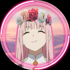 Darling in the franxx, zero two x hiro, romance, couple, profile view. Aesthetic Anime Icon Zero Two Novocom Top