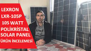 lexron solar panel urun incelemesi lxr 105p 105 watt polikristal solar panel urun incelemesi urunler bilgi
