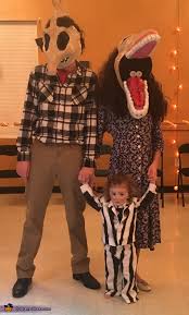 The base is made from polystyrene. Barbara And Adam Maitland With Beetlejuice Costume