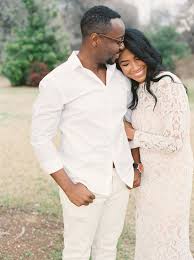Beautiful Black Couple Engagement Photos Engagement Featured In Trendy Bride Magazine African American American Engagement Couple Photography Black Couples