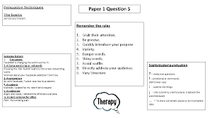 As in paper 1, question 5 shifts the focus from responding to texts to creating a text of your own. Date Session Wednesday 1 St November Mock Preparation