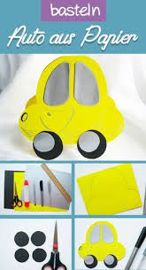 Auto Basteln Aus Papier Bastelanleitung Und Tipps Auto Basteln Kindergeburtstag Kindergeburtstag Basteln