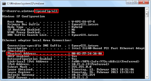 Ipconfig basically lists out all the ip configuration details of your windows based machine. Weboffice Installation Weboffice Application Application Server Licensing Gather Required Information For License