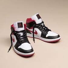 Check spelling or type a new query. Nike Air Jordan 1 Mid White Gym Red Black