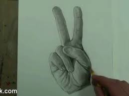 Where there is peace, there is love and so a heart is a must have too. Draw The Hand Peace Sign Step By Step Video Dailymotion