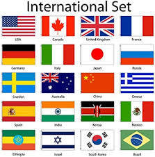 A piece of cloth, esp bunting, often attached to a pole or staff, decorated with a design and used as an emblem, symbol, or standard or as a means of signalling 2. Amazon Com International 3x5 Flag Set Of 20 Country Countries Polyester Flags Grommets Banner Brass Grommets House Banner Brass Grommets Fade Resistant Double Stitched Premium Quality Garden Outdoor