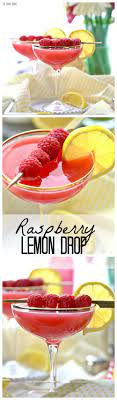 Raspberry Lemon Drop Martinis Yummy Drinks Lemon Drop Martini Delicious Cocktails