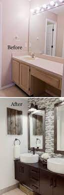 It may just be the little bathroom downstairs, but in reality it's the bathroom our family uses the most. Before And After 20 Awesome Bathroom Makeovers Diy Bathroom Remodel Small Bathroom Makeover Bathroom Remodel Master