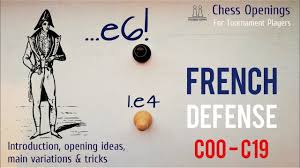 It was held at the stade roland garros in paris, france. Introduction To The French Defense Chess Openings Youtube