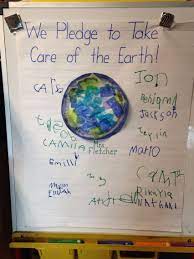 Earth Day We Pledge To Take Care Of The Earth Us Pledge Pledge Take Care