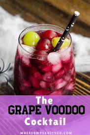 Grape Juice Cocktail With Vanilla Liquor And Grape Juice Recipe Grape Drinks Recipes Grape Cocktail Recipes Drink Recipes Nonalcoholic