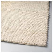 Ibsker Rug Handmade Off White 170 X 240 Cm Ikea Ikea Rug Jute Wool Rug Carpet Handmade