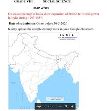 Click here and download the indian states map outline / india map graphic · window, mac, linux · last updated 2021 · commercial licence included ✓. On An Outline Map Of India Show Expansion Of British Territorial Power In India During 1797 1857 Brainly In