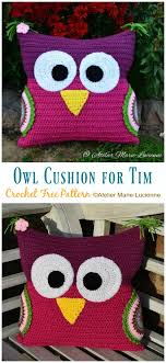 Ecr4kids flower floor pillow, oversized cushion for kids' bedrooms, reading nooks, playrooms. Huggable Owl Pillow Crochet Free Patterns