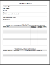 School Project Planner Awesome Totally Follows The Amazing Gtd Of What Action To Take Next And W Project Planning Template School Projects Homework Planner