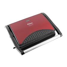 Sanduicheira E Grill Philco Press Inox Red 1200w Philco