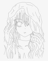 Image of draw a manga face with these easy steps. Anime Outline Png Drawing Girl Template Anime Transparent Png Transparent Png Image Pngitem