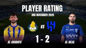 Al Gharafa vs Al Hilal Player Ratings, AFC Champions League 2025-26