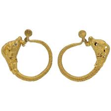 Ancient Greek Earrings 4th Century Bc Greek Jewelry Jewelry Trends Vintage Drop Earrings