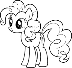Kuda poni adalah jenis kuda yang berukuran kecil. Gambar My Little Pony Untuk Diwarnai