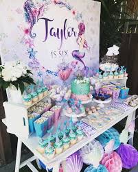 Mermaid Birthday Party Ideas Mermaid Birthday Party Decorations Mermaid Birthday Party Mermaid Birthday Party Food