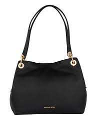 Michael kors brooke signature hobo bag authentic mk hobo bag, women's fashion michael michael kors lupita large hobo bag michael kors junie medium black leather michael kors. Hobo Bag Raven Von Michael Kors Bei Breuninger Kaufen