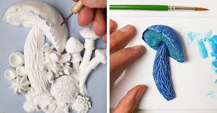 Look, We Need To Talk About Painting Polymer Clay - The Blue Bottle Tree