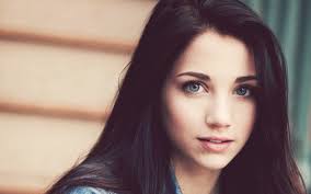 Brown eyes are nice and green eyes are lovely, but blue eyes are something else altogether. Wallpaper Face Women Model Long Hair Blue Eyes Brunette Looking At Viewer Red Green Eyes Celebrity Closeup Smiling Black Hair Lips Sensual Gaze Nose Person Skin Emily Rudd Head Supermodel Color